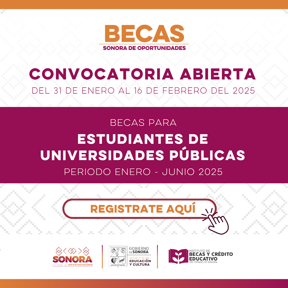 Convocatoria Becas Sonora de Oportunidades para Estudiantes de ...